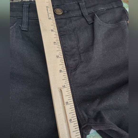 Talbots Flawless High Waist Jegging Ankle Ladies sz 4p black Denim Jeans - Picture 3 of 8